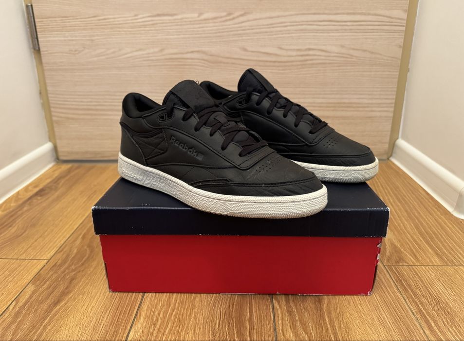 Reebok Club C Mid II - 42,5 - Black | White