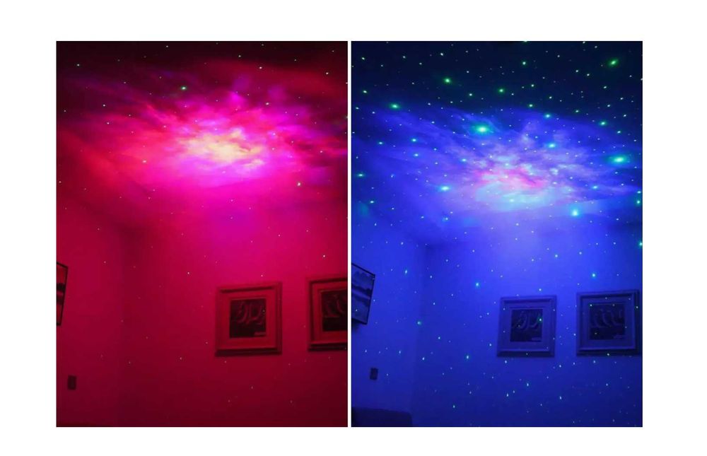 Проектор ночник космонавт с пультом 8режимов подсветки +7 Ест доставка