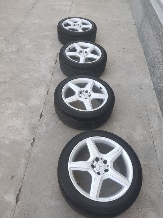 Mercedes W211 AMG R18 Apollon disklar Balon bn birga, ORIGINAL DISKLAR