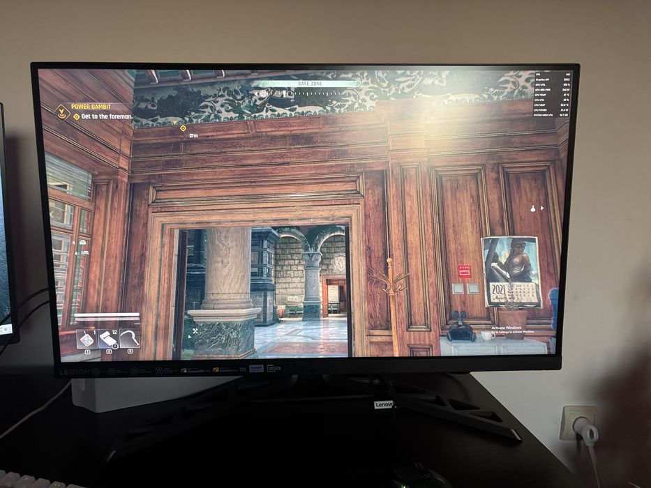 Monitor Lenovo 4K 144Hz 31.5 inch , Panel IPS