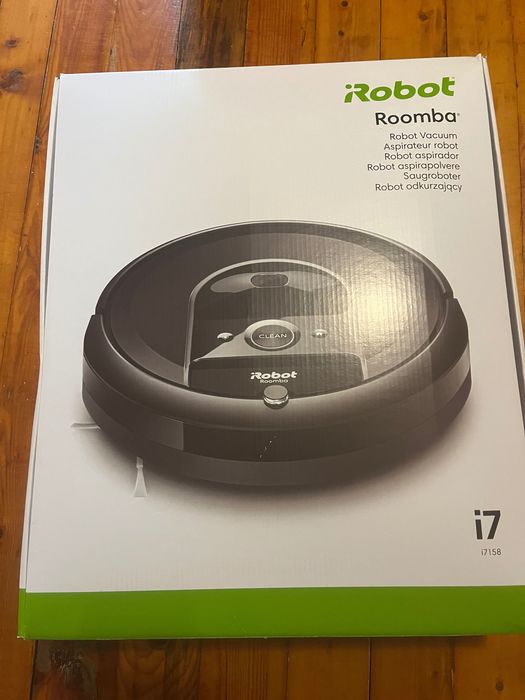 Прахосмукачка-робот iRobot - Roomba i7, черна