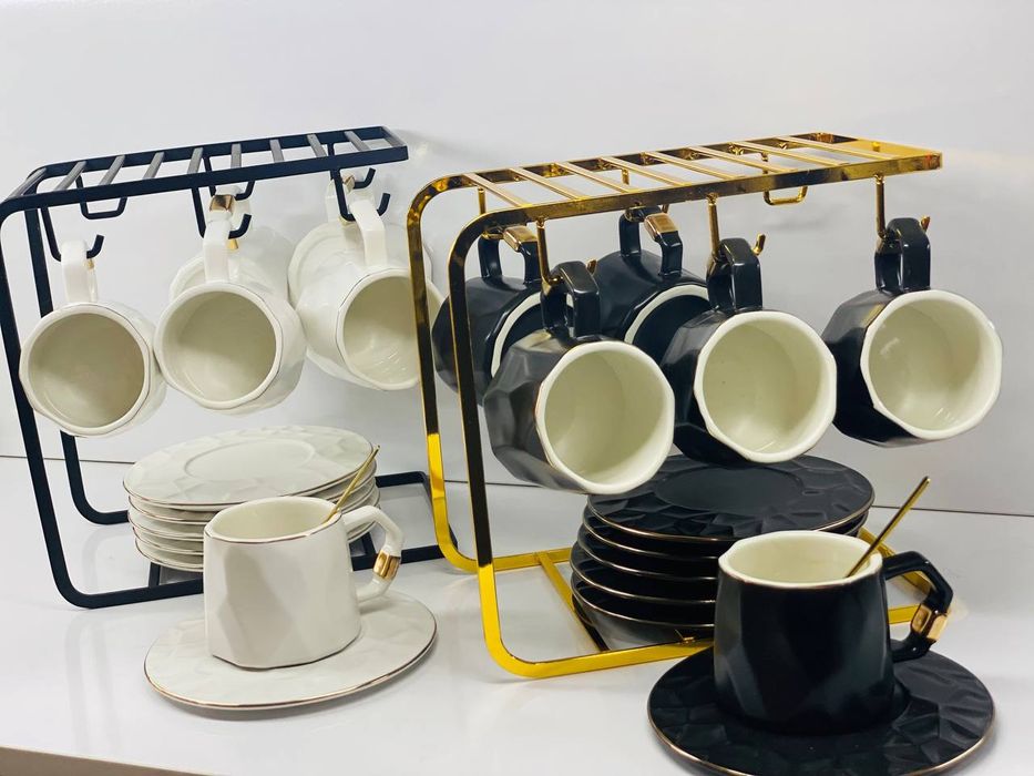 Чашка набор с подставкой