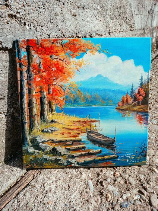 Lucrari pictura pe panza in ulei