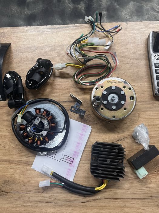 Ява638 зажигание CDI