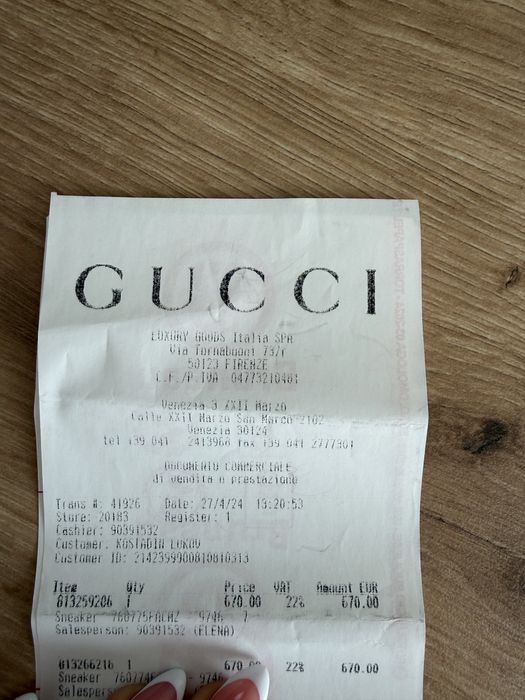 Оригинални Gucci Ace кецове