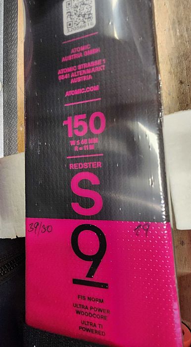 2027 Atomic Redster S9 Fis  lungime 150 cm  schiuri schi Icon 12 RS