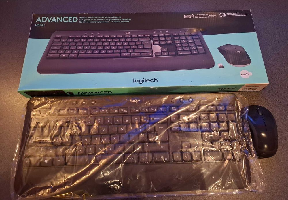 Kit tastatura + mouse wireless, Logitech MK540 Advanced