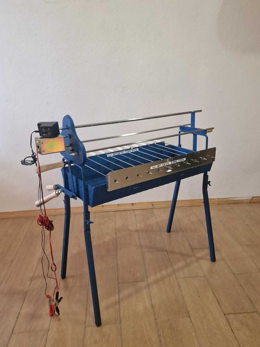 Барбекю на Дървени Въглища - Кипърска Сувла,Гръцко Барбекю,Въртящ Грил