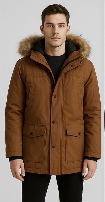 Мъжко зимно яке парка – размер M, ново!