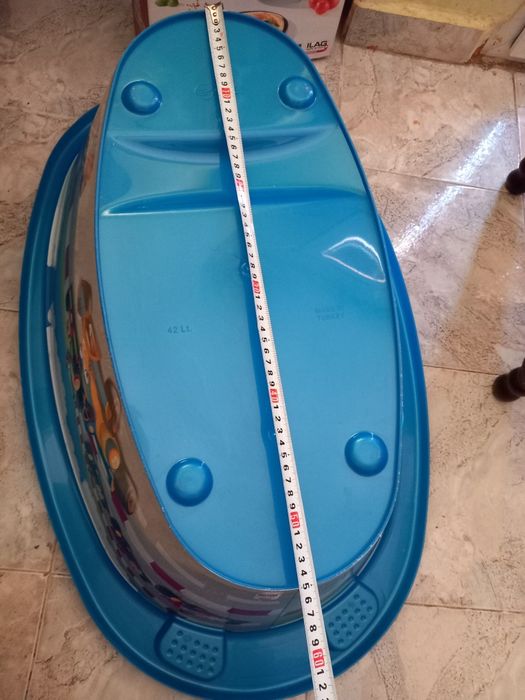 Бебешко корито за момченце със стойка за къпане