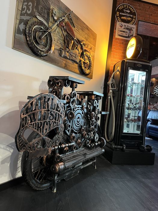 Comoda , raft expunere stil industrial Moto. Personslizabila