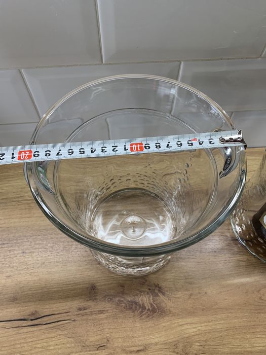 Стъклена шампаниера / Италия / 80-те