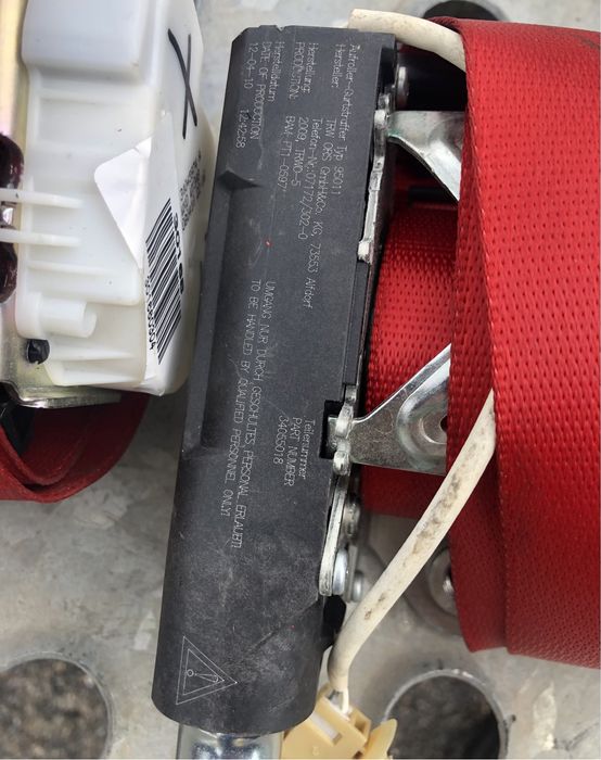 Червени колани за порше панамера porsche panamera до 2016 г гр ...