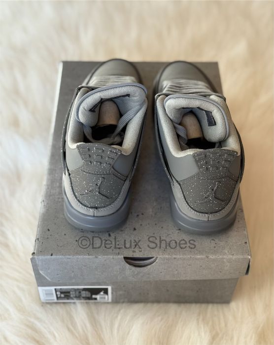 Air Jordan 4 Retro Paris Olympics Wet Cement Full Box Verificare Colet