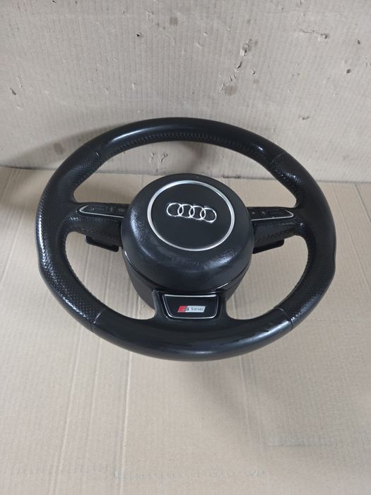 Volan S Line Audi A6 C7 A7 complet cu Air Bag si padele