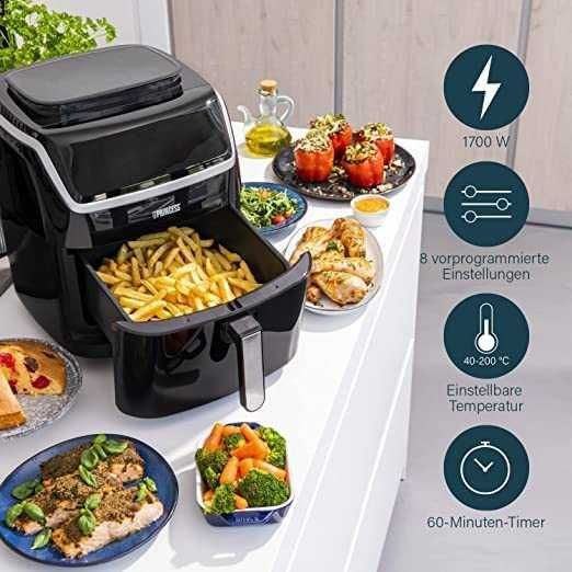 Air fryer ЕЪР ФРАЙЪР 2 в 1 фритюрник с горещ въздух фурна 1700 W 6,5L