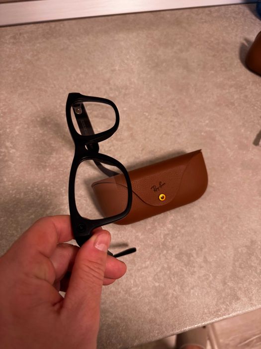 Ochelari Inteligenți Ray-Ban Meta Wayfarer - Ramă Neagră mat, Lentile heliomate (transitions) 53-22