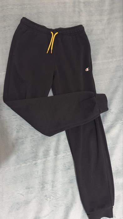 Черно детско долнище