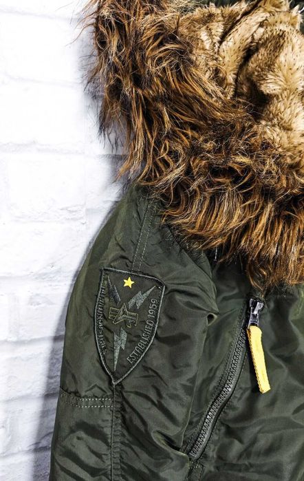 Alpha Industries Parka Оригинално дамско яке размер XS