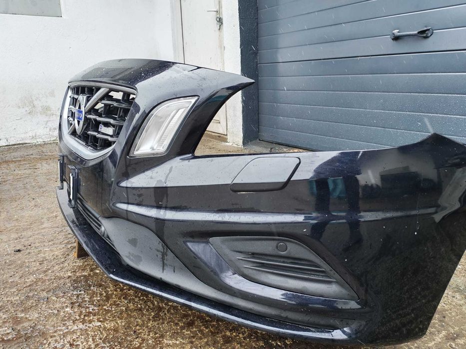 Bara fata spoiler OEM Rdesing VOLVO S60 V60 2010 - 2013 negru 452 - 46