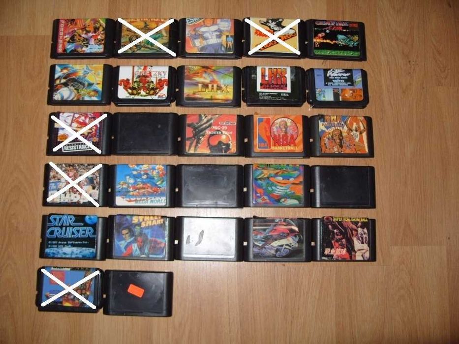 Игри за Sega Mega Drive 2 Част 1 - 5.11 € / 9.99лв за брой