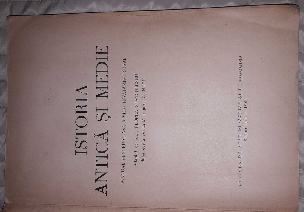 istorie antica si medie 1961 clasa a 8-a seral