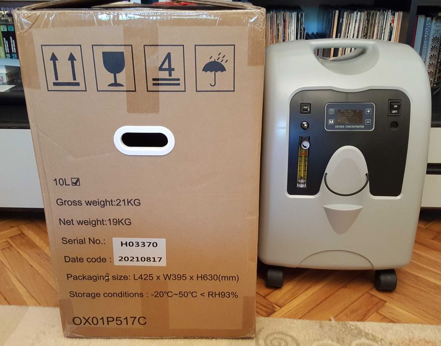 Кислороден концентратор LOVEGO OX10A – практически нов