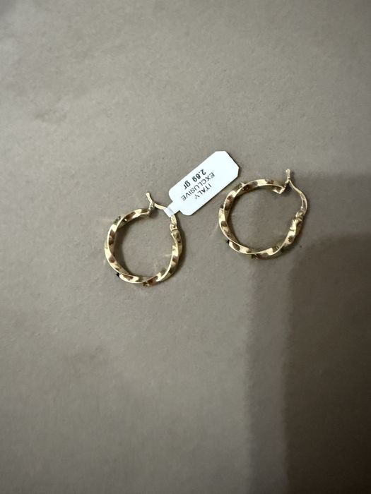 Серьги золото 2,69 грамм