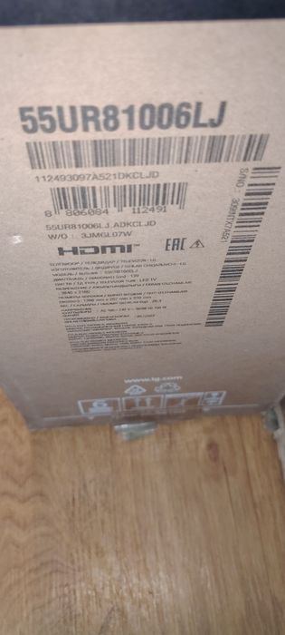 Телевизор lg  4k 55  д 140см оригинал