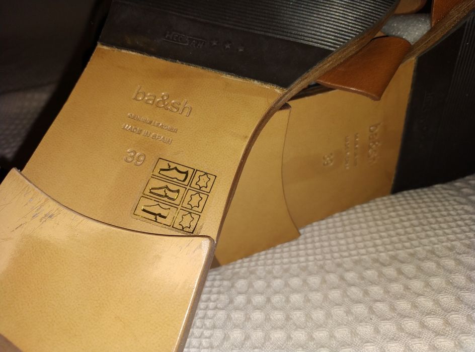 Сандали женские кожаные