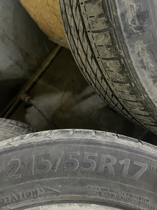 Летние шины размер 215/55/17