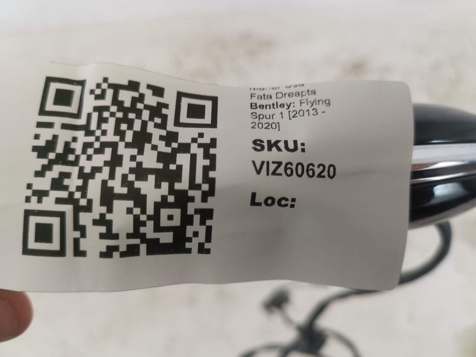 Дръжка за врата отпред дясна Bentley Flying Spur 1 [ - ] Оригинална в