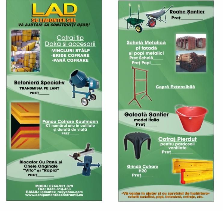 Vinclu cofrare stalp-cravata stalp-jug de cofrare-vinclu reglabil-jug