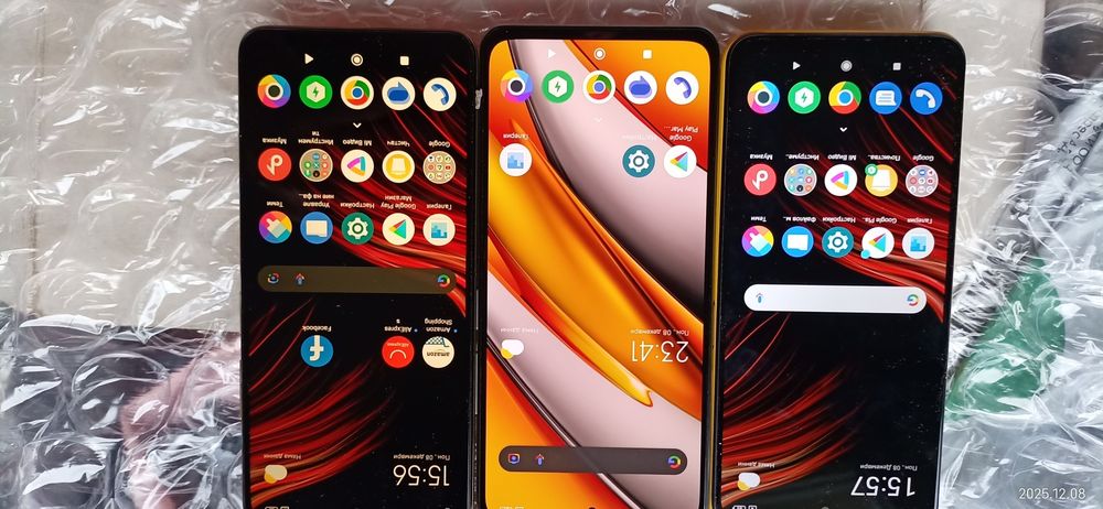 POCO 256gb, galaxy А72,redmi Not13като нови