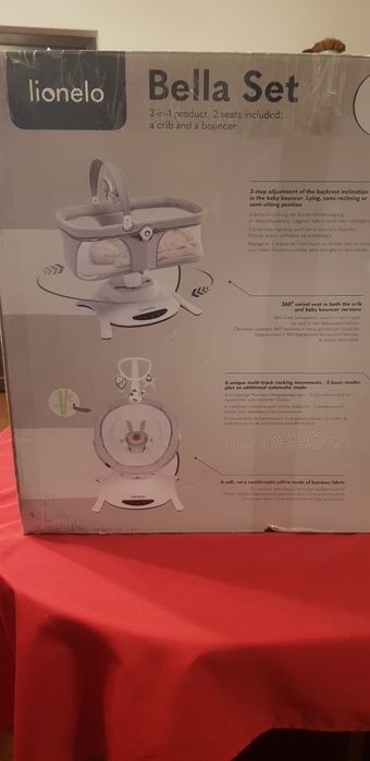 Vand balansoar si landoul 2 în 1 Lionel Bella Set rotativă 360°