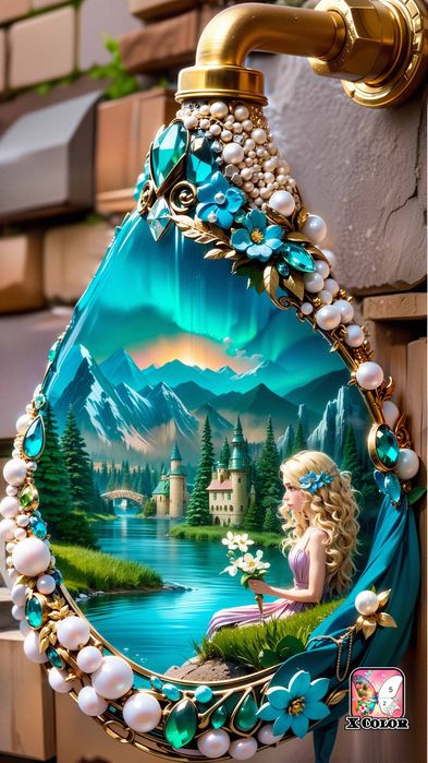 Небычные глянцевые картины