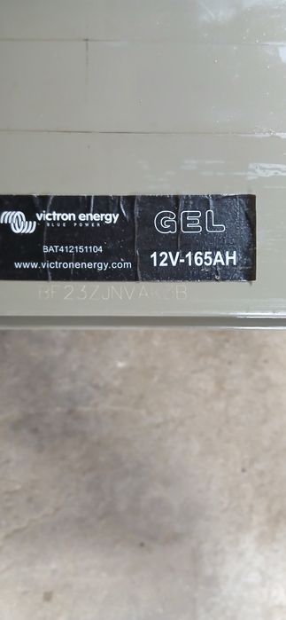Baterii  cu gel 12v 165A Victron energy
