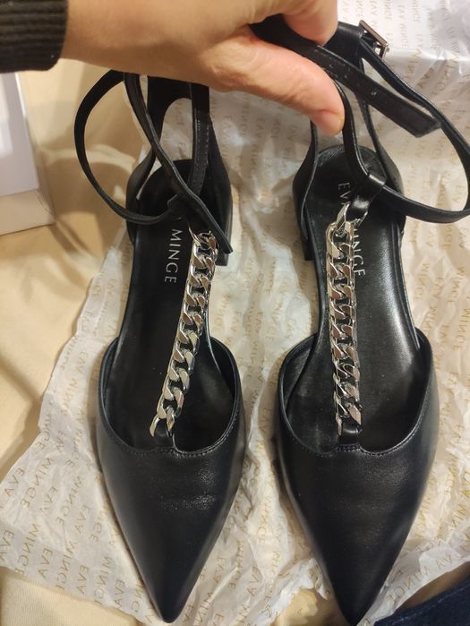 официални обувки нисък ток Eva Minge