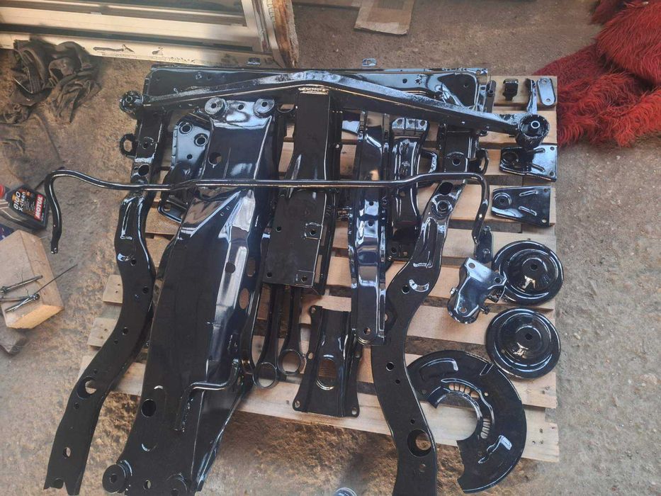 Мобилно пясъкоструене, пясъкоструене + прахово боядисване