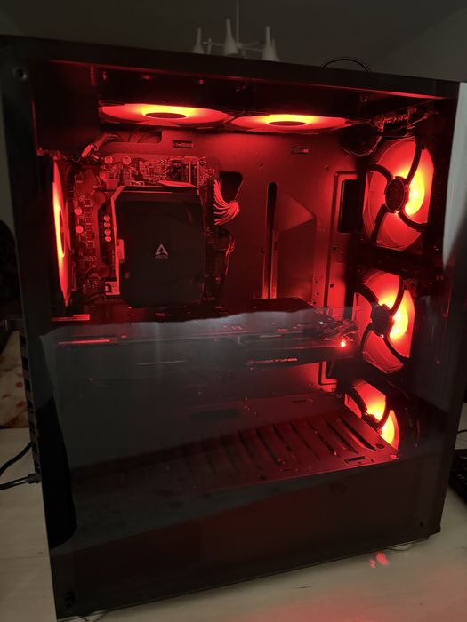 PC Gaming i3 10100F + Rog strix GTX 1060 6gb – ssd NVMe – Cooler Nou