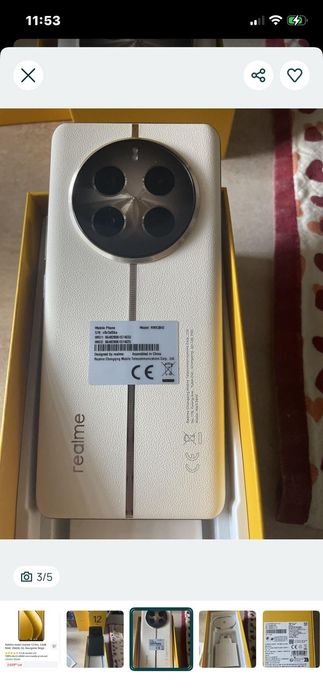 Telefon nou Realmi 12 Pro 5G