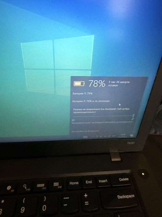 Лаптоп lenovo t450