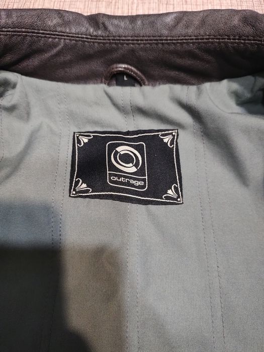 Мъжко кожено яке размер L