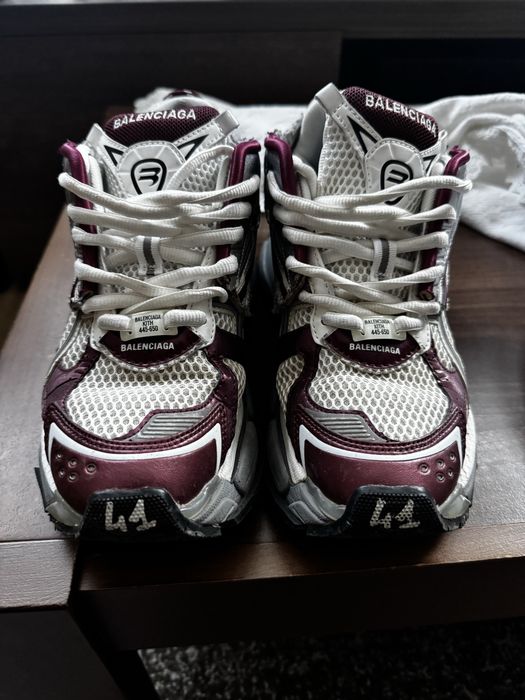 Balenciaga Runners Burgundy