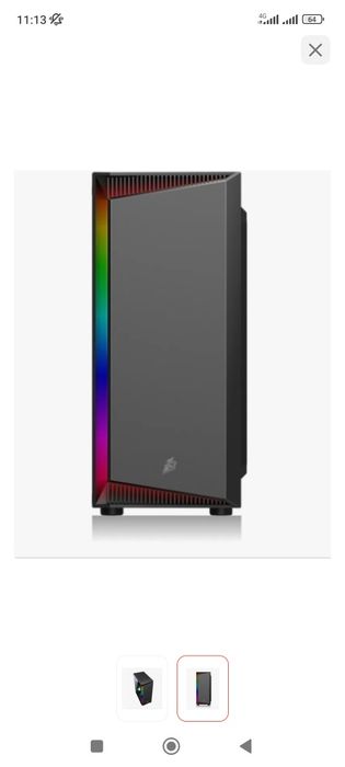 Компьютер в сборе совсем новый, с гарантией