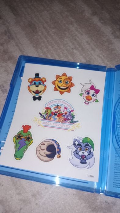 Диск fnaf 9 PS5, диск фнаф 9 для пс5