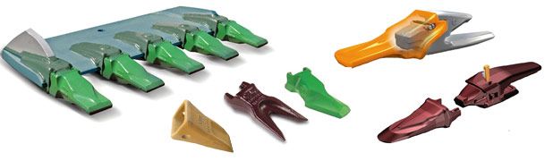 Коронки для экскаватора