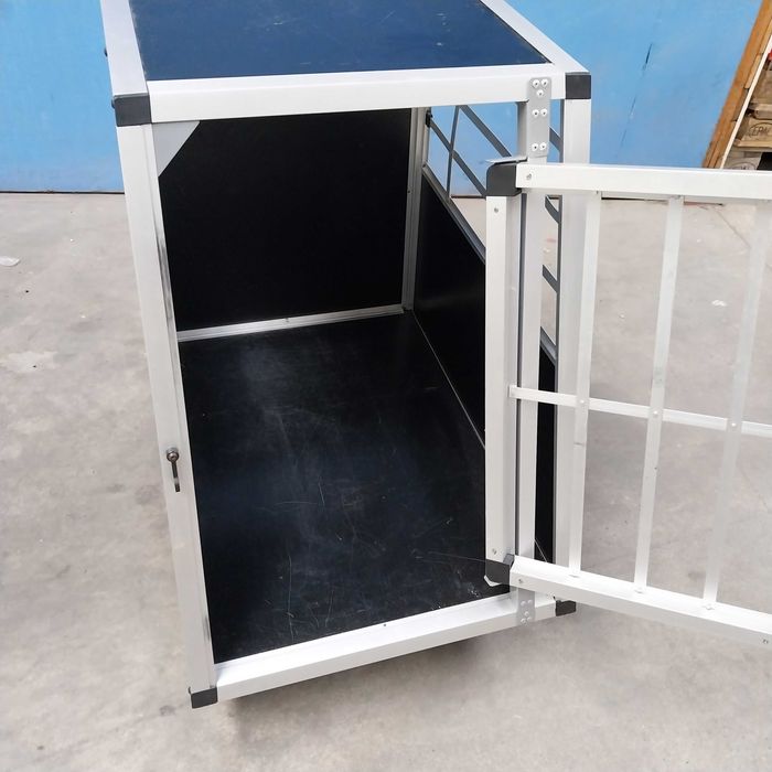 НАЙ ДОБРАТА ОФЕРТА Алуминиева Транспортна клетка за кучета