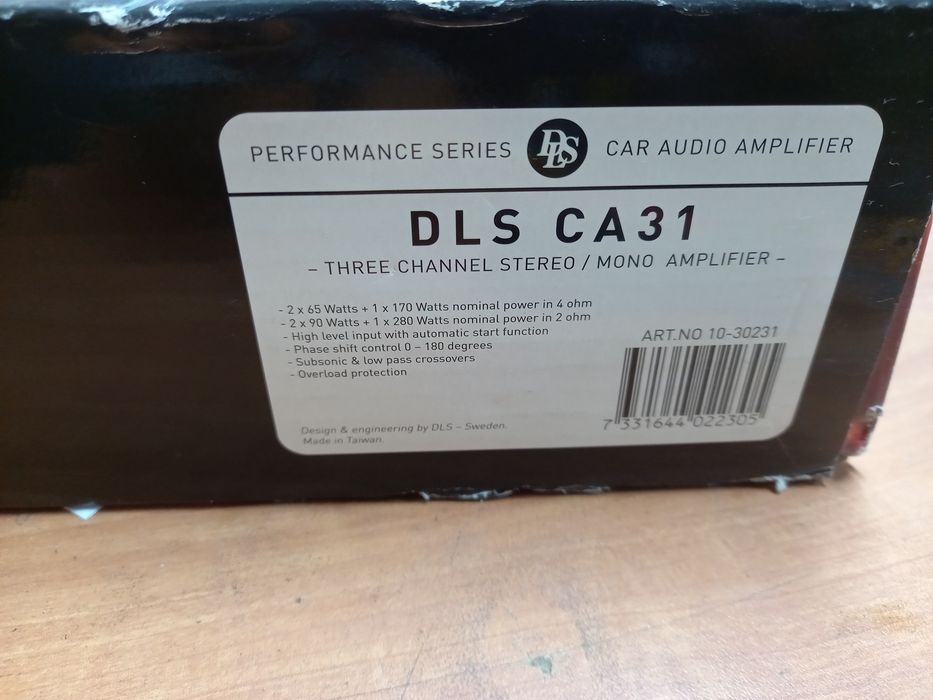 Усилители DLS CA 22 и CA31