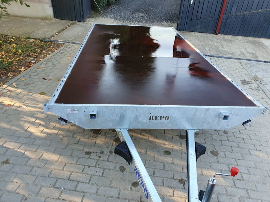 Remorca Repo Cargo Flat QSD4121  750kg 4,1m/2,1m